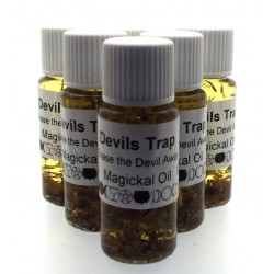 10ml Devils Trap Herbal Spell Oil Chase The Devil Away